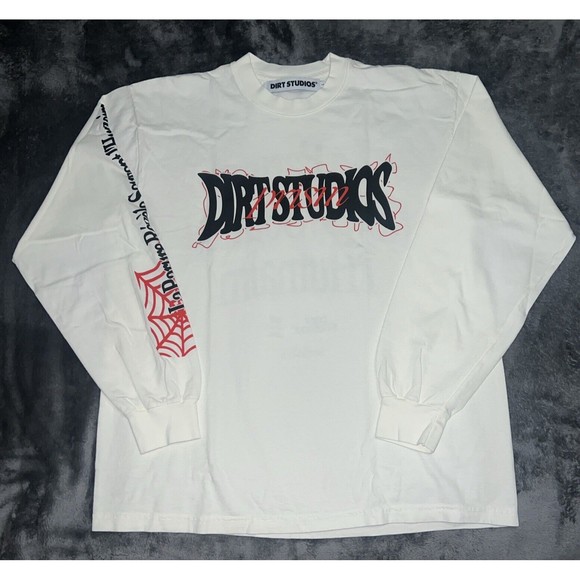 LARGE Dirt Studios® / PRISM Long Sleeve T-Shirt - Spider Web